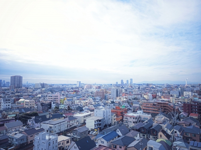 大田区の住宅街