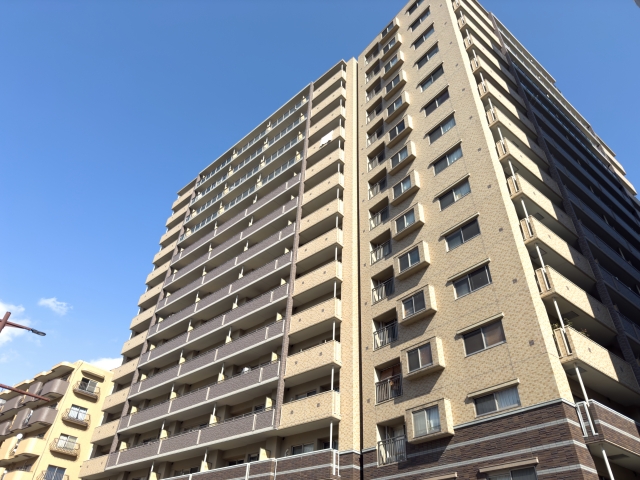 近代的なマンションの画像