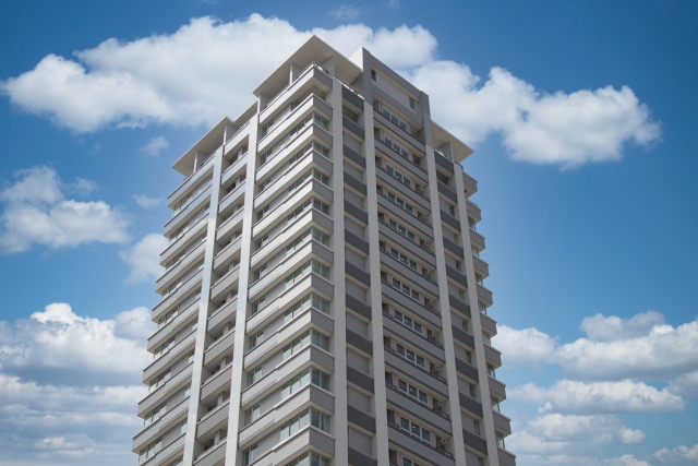 おしゃれな高層マンション