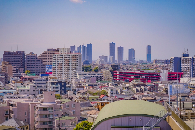大田区の住宅街