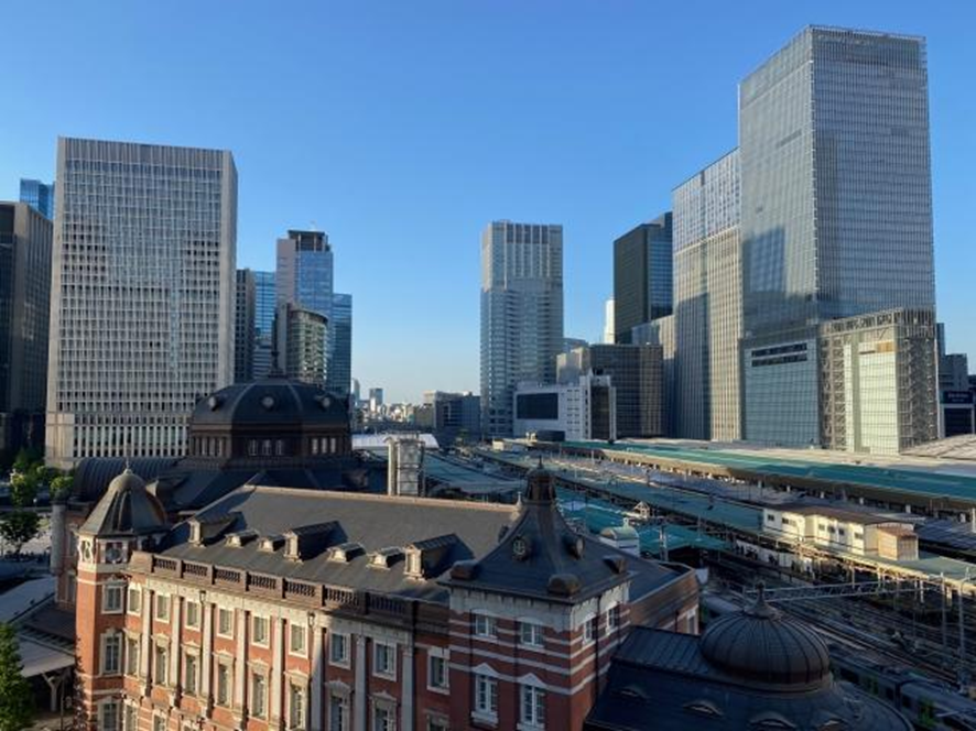 東京都心 ビルが並ぶ風景