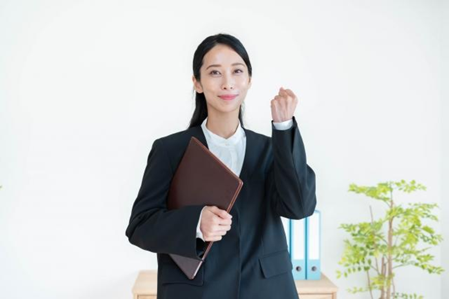 自信に満ち溢れている女性