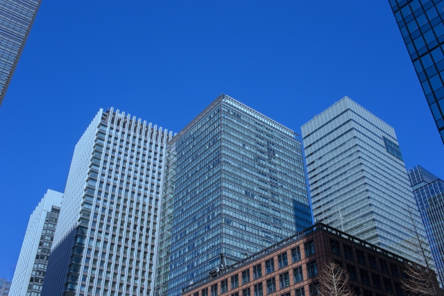 高層ビルの画像
