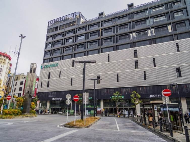 大森駅ビル「グランデュオ」の外観