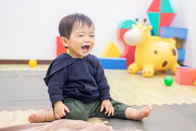キッズスペースにいる子ども