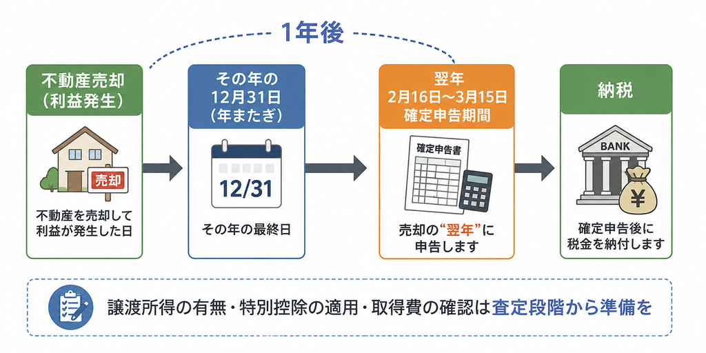 売却の流れと手順